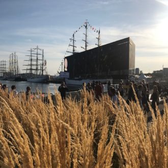 Des trois-mâts devant l’École Nationale Supérieure Maritime. École Nationale Supérieure Maritime - Le Havre